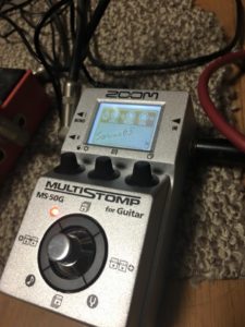 Zoom[MS-50g]ギター用マルチストンプのレビュー、おすすめセッティング 