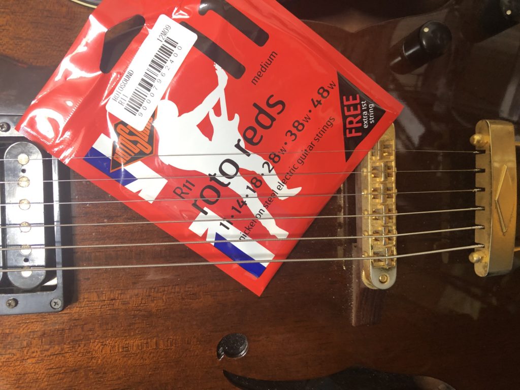弦レビュー、ロトサウンド[roto reds11～のゲージ] | 大阪のギタースクール「大倉ギター教室」