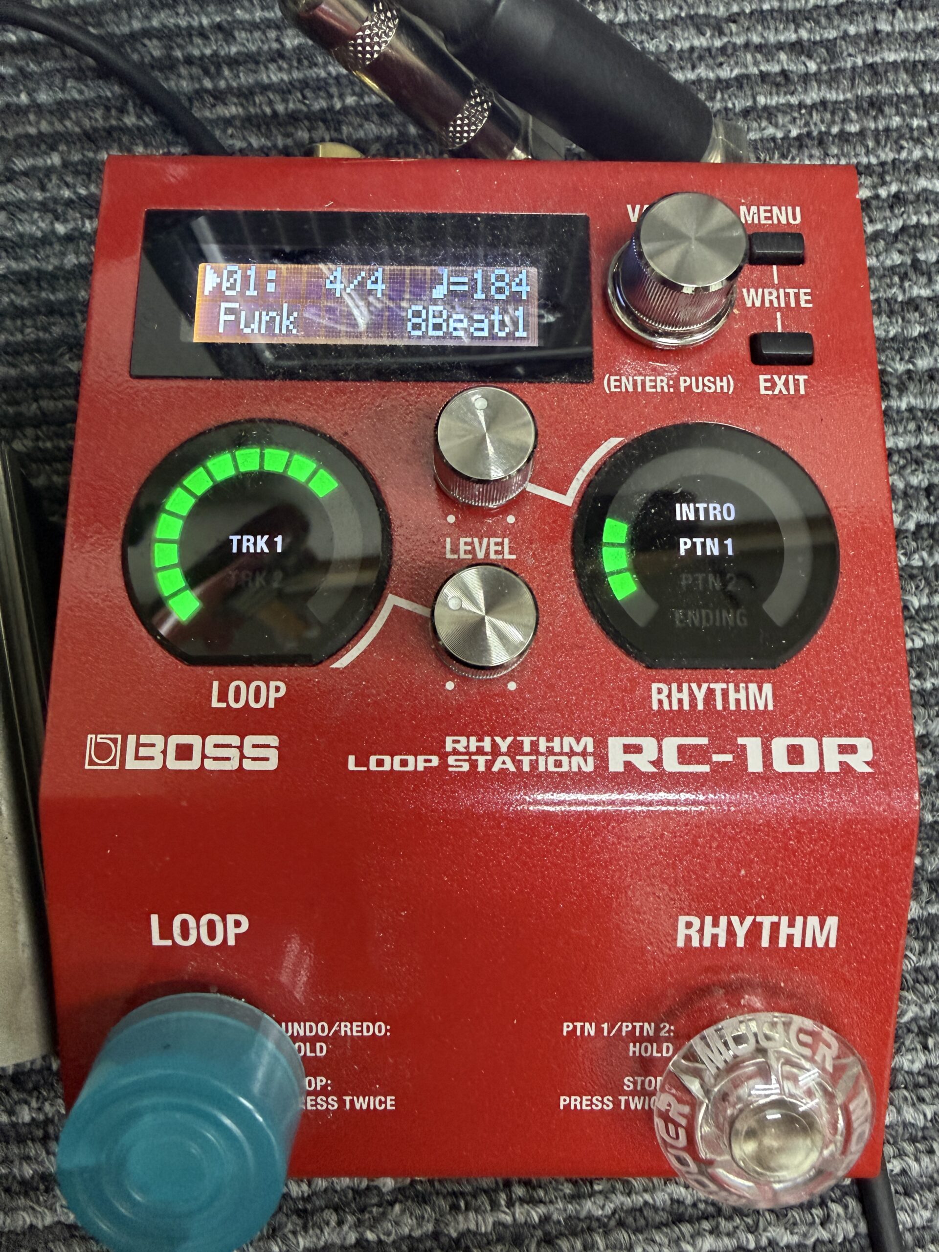 BOSS RC-10R（ドラムマシン入りルーパー）本体｜大倉ギター教室