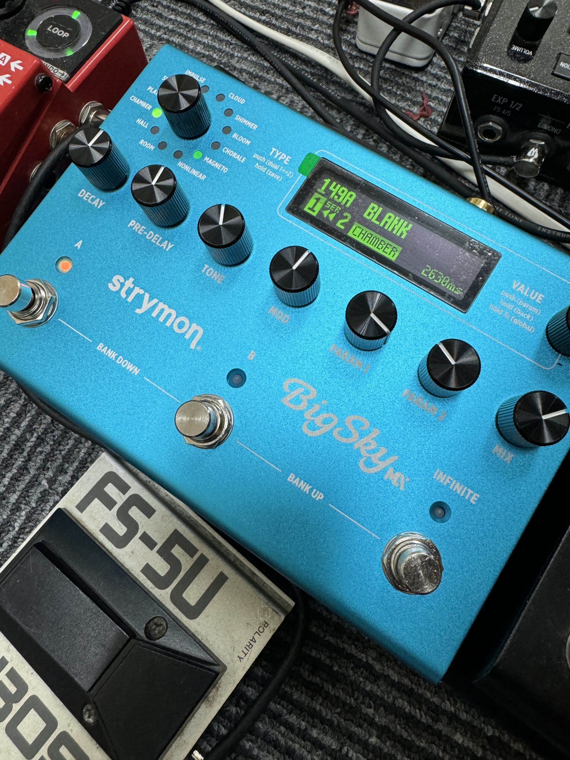 ストライモン[Strymon]のギター用リバーブ3種類をまとめてみました