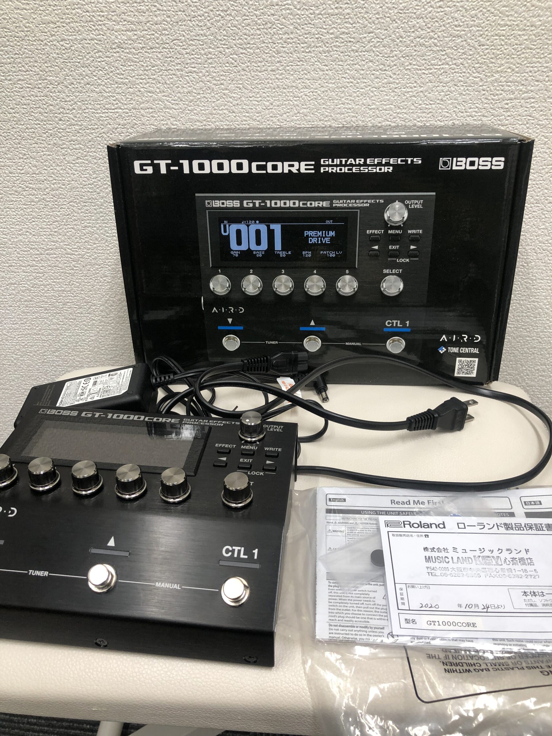 BOSS GT-1000CORE 本体